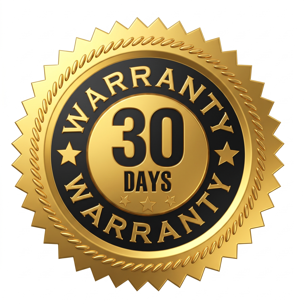 30 Day Warranty