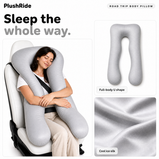 PlushRide™ Full-Body Road Trip Pillow